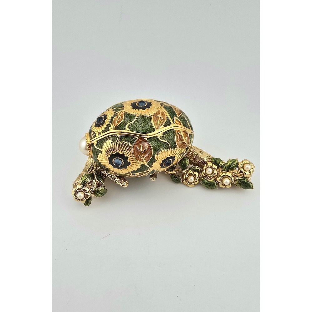 Edgar Berebi Limited Edition Trinket Egg Brooch Set